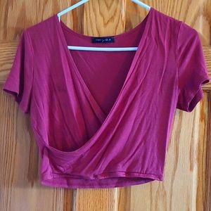 Iliad cross wrap crop